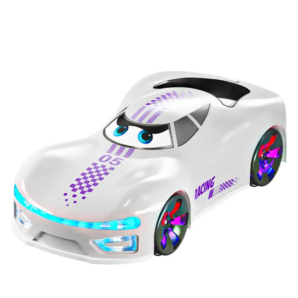 Coche RC de Drift con Vapor de Agua, Auto de Control Remoto con Spray, Blanco