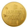 thumbnail image 1 of Sobreviví 2020 Moneda conmemorativa Recuerdos del pasado Regalo Recuerdo especial 5 piezas Afortunado Sencillez, 1 of 5