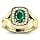 thumbnail image 2 of 11.25 Ratti 10.94 Carat Natural Emerald Ring (Natural Panna/Panna Stone Gold Ring) Original Aaa Quality Gemstone Adjustable Ring Astrological Purpose For Men Women By Lab Certified-B0DRD1, 2 of 8