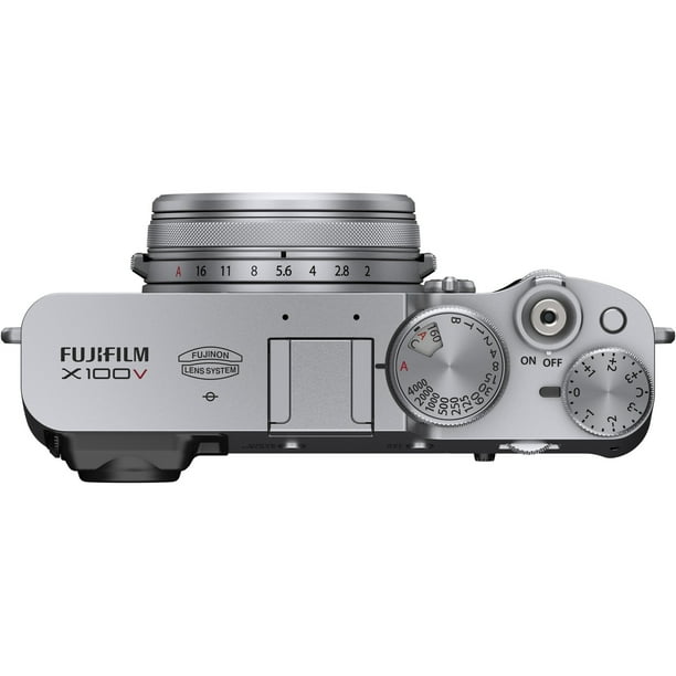富士フイルム - FUJIFILM X100V Silver Fujifilm X100V Digital Camera - Silver, High Photo Quality