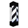 thumbnail image 1 of Poste de barbero con luz giratoria, rayas, luz de pared, letrero giratorio para peluquería S, 1 of 9