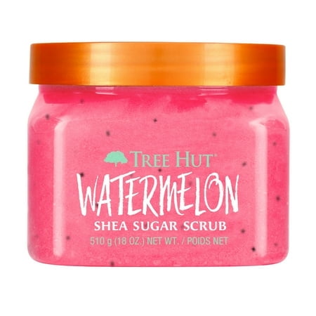 Tree Hut Shea Sugar Exfoliating Body Scrub Watermelon, 18 oz