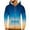 Blue, variant on GigrtiJin Full Zip Hoodies for Men Gradient Color Drawstring Hooded Sweatshirt with Pocket Long Sleeve Casual Tops