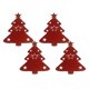 thumbnail image 2 of 4 Piezas Bolsa de Cubiertos de Navidad Organizadores de Cubiertos Porta Utensilios Porta Cubiertos de Navidad para Vajilla de Cocina, 2 of 9