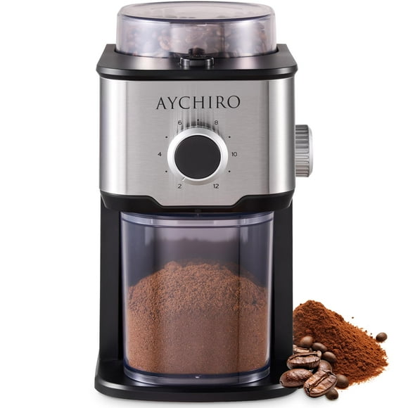 Molinillo de café AYCHIRO Burr Electric, 14 ajustes de molienda