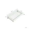thumbnail image 4 of Resenkos 4 Drawer White Dresser for Bedroom, Modern Kids Wood Chest Organizer, 4 of 8