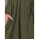 thumbnail image 5 of VESTIDOS MIDI VERANO CON CINTURÓN DE CUELLO HALTER PARA MUJER INSPIRADOS EN CHIC TALLA XS VERDE EJÉRCITO, 5 of 6