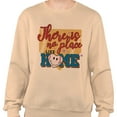 thumbnail image 2 of There Is No Place Like Home Baseball Sweatshirt Unisex X-Large Sand, 2 of 5