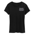 thumbnail image 2 of Lynyrd Skynyrd - Biker Faux Patch - Women's Short Sleeve Graphic T-Shirt, 2 of 4