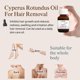 thumbnail image 4 of Pack Doble de Aceite de Cyperus rotundus Premium para Eliminar Vello Corporal - 100% Natural - Trata, 4 of 6