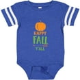 thumbnail image 3 of Inktastic Happy Fall Y'all, Pumpkin, Arrow - Orange Green Boys or Girls Baby Bodysuit, 3 of 5