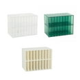 thumbnail image 3 of 2 Pcs Présentoir Tiroir Latéral Vertical Plastique Lisse Rangement Grille Simple Multi-Couches Robuste Boîte à Stylos Boucles d'Oreilles Blanc, 3 of 9