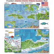 Franko Maps - U.S. Virgin Islands Map