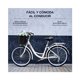 thumbnail image 3 of Bicicleta Vintage Retro Urbana Bike Teche Rodada 26 Cambios Shimano 7 Velocidades Blanco, 3 of 5