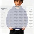 thumbnail image 3 of Vmberlty Hoodies for Boys Solid Color Casual Hooded Sweatshirts with Pockets Long Sleeve Loose Oversized Style Fashion Daily Sportswear for Teen Boys, 3 of 6