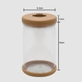 thumbnail image 1 of 1PCS Clear Hydroponic Flower Pot Planter For Grow Small Potted Plants, 1 of 8