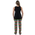 thumbnail image 3 of Just Love 100% Cotton Womens Sleepwear Pajama Set  Soft & Eco-Friendly (Black - Rainbow Lips, Medium), 3 of 3
