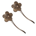 thumbnail image 2 of Werulen Vintage Resin Flower Magnetic Curtain Tiebacks, Retro Floral Drapery Holdbacks with Strong Magnets, No Drill Curtain Holders, Decorative Window Curtain Clips, Magnetic Curtain Tiebacks, 2 of 6