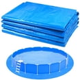 thumbnail image 1 of Almohadilla redonda de tela YEXEXINM para piscina, 5 m, resistente, azul, 1 of 7