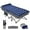 Gentle Blue, variant on NALYL Folding Camping Cots for Adults, Folding Cot with Mattress, Camping Foldable Bed, Portable Military Cot, Double Layer Oxford Strong Heavy Duty Sleeping Cots w/Carry Bag for Camp Office Trave