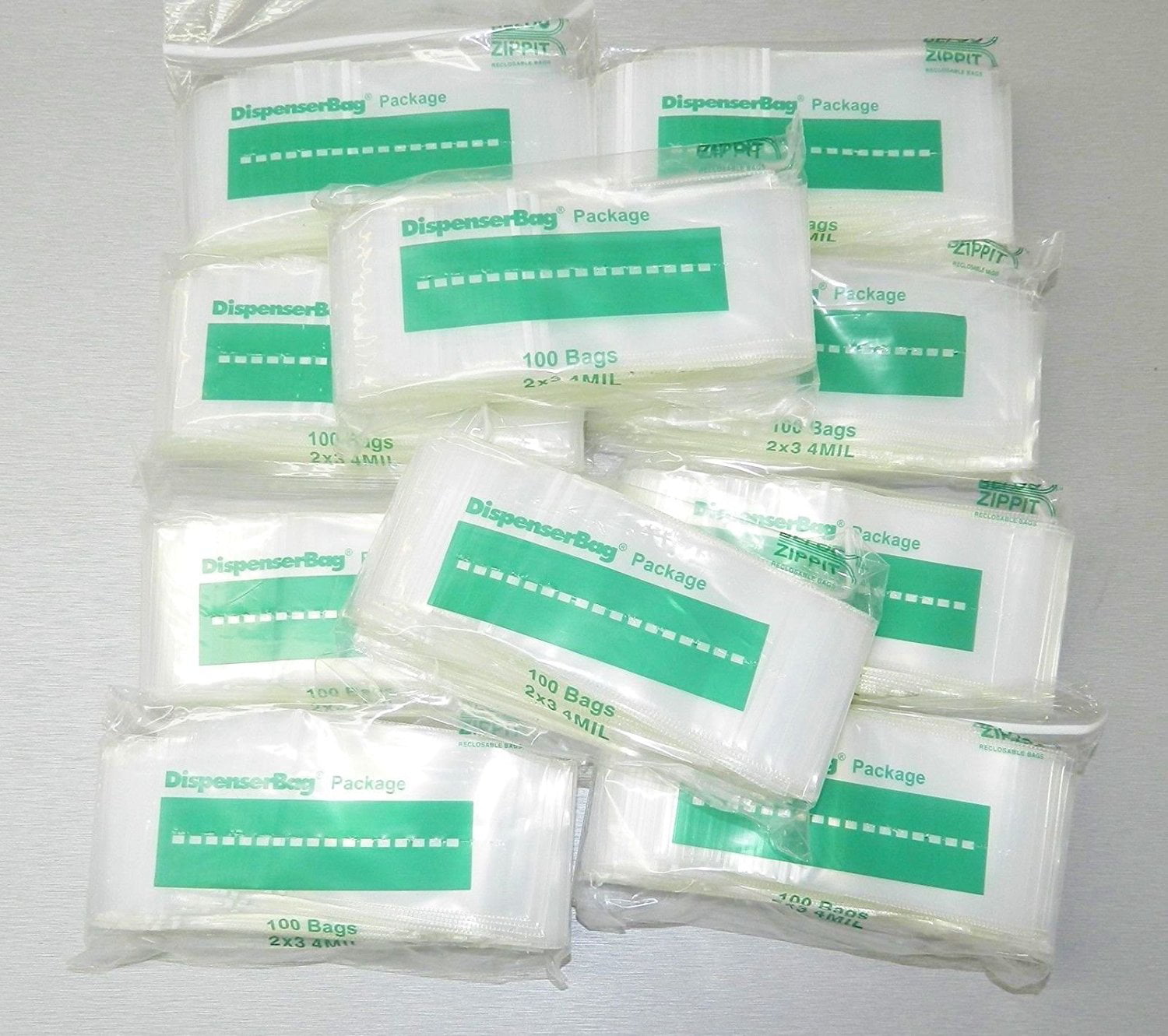 4x4 CLEAR 4MIL ZIP LOCK BAGS POLY PLASTIC RECLOSABLE SEAL MINI ZIPPER BAGGIES 
