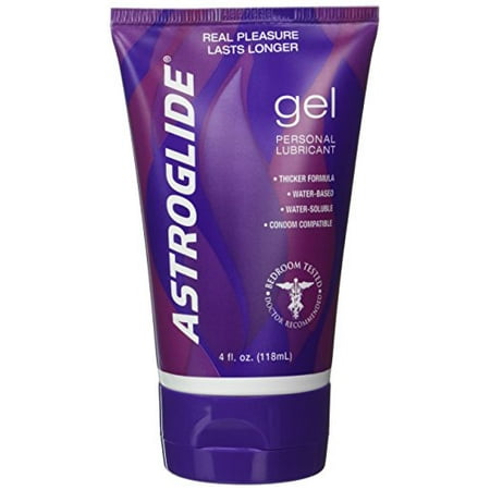 Astroglide Gel - 4 Pack - Astroglide Personal Lubricant Gel, 4oz Each