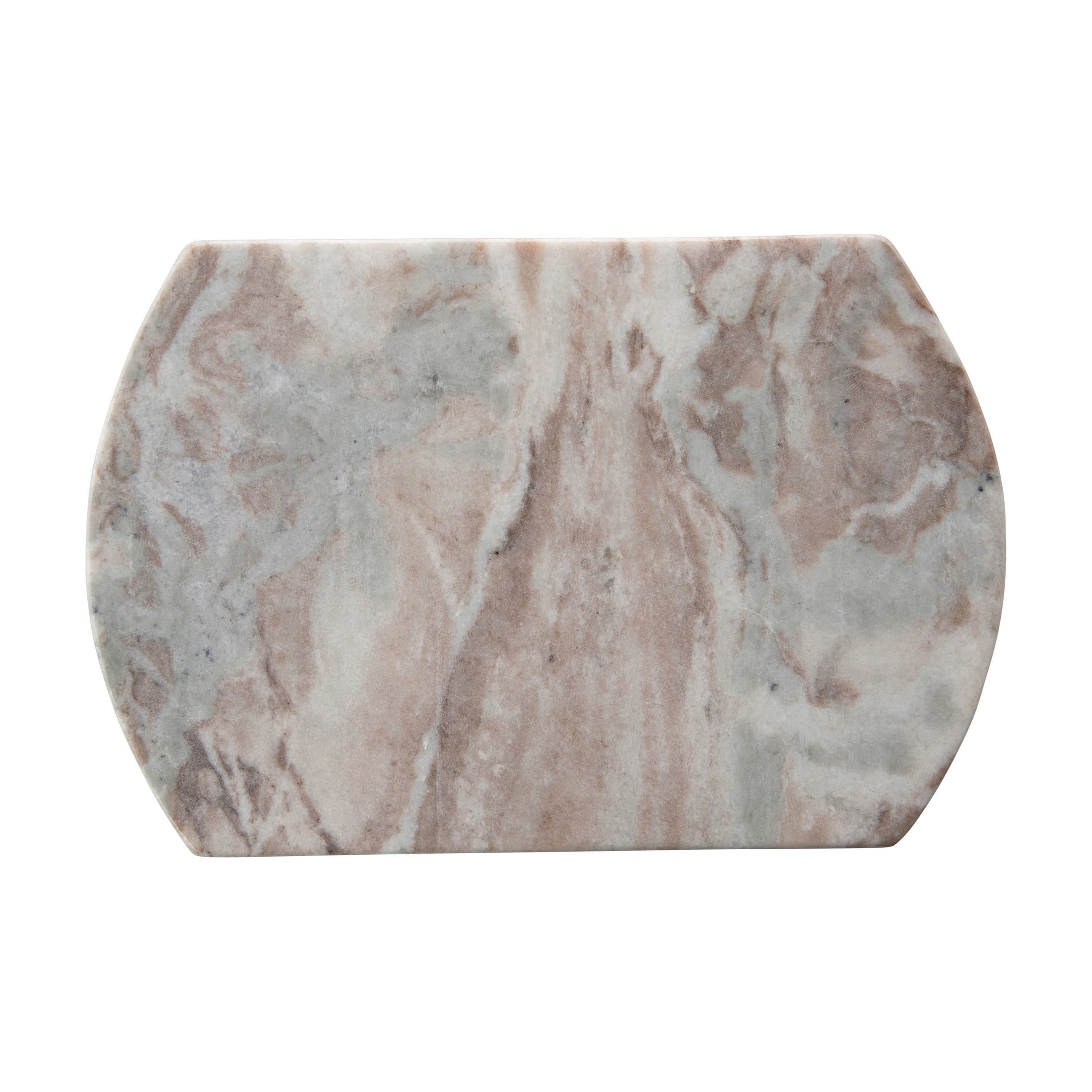 Creative Co-Op Long Marble Cutting Board, Buff