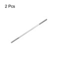 thumbnail image 3 of M2x55mm 304 Stainless Steel Push Rod Double End Threaded Rod for DIY, 2Pack, 3 of 6