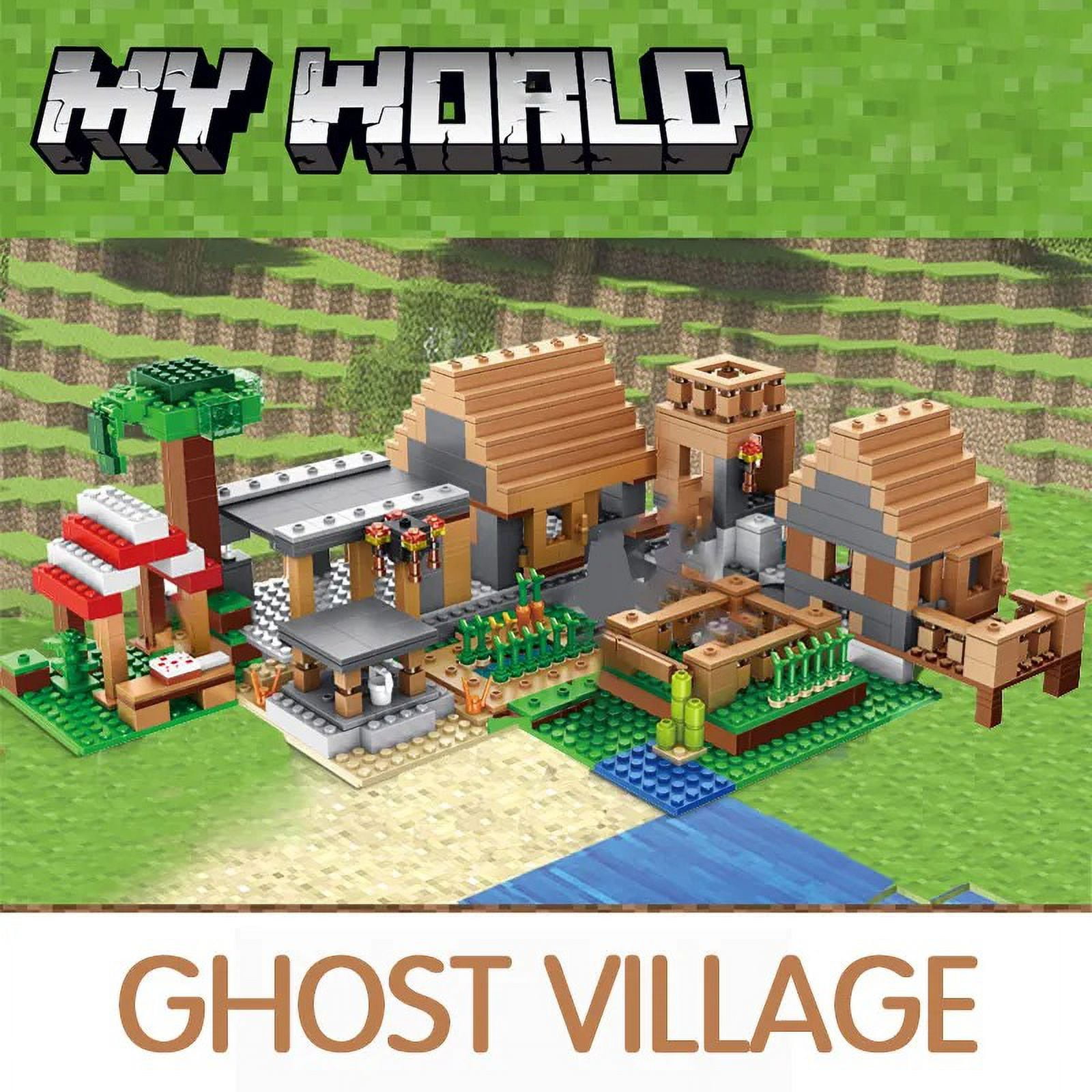 Miniso Disney My World The Farm Cottage Village House Building Blocks with Figures Compatible 21128 DIY Bricks Toys Walmart