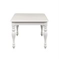 thumbnail image 4 of Bowery Hill Transitional Wood Dining Table in Oyster White, 4 of 4