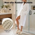 thumbnail image 4 of Ecetana Slides Sandals for Women Cloud Slides Pillow House Sandals Non-slip Shower Shoes, 4 of 8