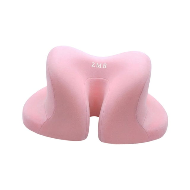 Milaget Berceau pour le Visage Oreiller pour le Visage Coussin pour le Visage Coussin Polyvalent pour la Tête Coussinet de Cou Rose