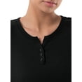 thumbnail image 3 of Fruit of the Loom Women's and Women's Plus Thermal Henley Top & Bottom Set, 3 of 15