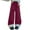 Wine, variant on Kids Teen Girls Pants Corduroy Patchwork High Waist Pants Wide Leg Casual Trousers,Size 5-15 Years