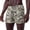Khaki, variant on Men's Mesh Breathable Athletic Shorts Camo Print Drawstring Elastic Waist Workout Sports Shorts Summer Casual Shorts for Training Running