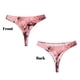 thumbnail image 3 of Fotbe Delicate Pink Carnations Tanga Sin Costuras para Mujer con Estampado – Panties Invisibles, Transpirables y Cómodos para Uso Diario-4X-Large, 3 of 6