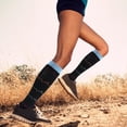 thumbnail image 2 of Yuedong Compression Socks Women and Men Sport Fitness Socks for Nurses,Travel,Pregnancy,Nylon Quick Drying Socks, 2 of 8