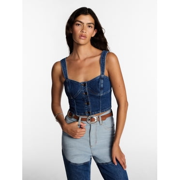 Kacey Lee® Women's Bustier Top, Sizes XS-XXL