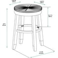 thumbnail image 6 of Powell Kyler Counter Stool Grey, 6 of 6