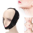 thumbnail image 2 of Facial Slimming Strap Breathable Skin Friendly Adjustable Elastic Prevent Slip V Face Lifting Belt for Chin Cheek, 2 of 5