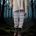 thumbnail image 2 of Feancey Halloween Womens Workout Leggings High Waisted Casual Striped Yoga Tights Buttery Soft Stretch Seamless Leggings for Women Holiday Gifts Multicolor 3XL, 2 of 10