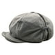 thumbnail image 4 of Boina de diseño retro para mujer. Accesorio ligero, transpirable y ajustable. Gris, 4 of 9