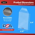 thumbnail image 2 of Fundas de Cartón Dorado PSA para Cartas Calificadas, Paquete de 500 Unidad con Cierre Reutilizable, 2 of 6
