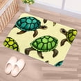 thumbnail image 5 of Turtle Polyester Chair Rug Mat, Non-Slip and Machine Washable Area Rugs, 5 of 6