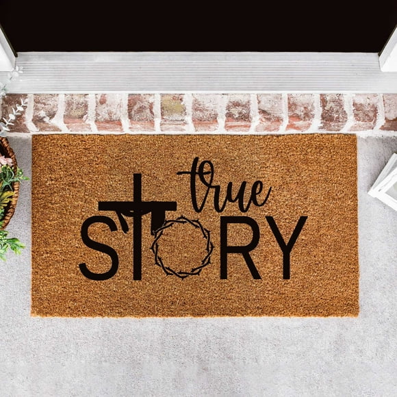 Veeogra Big Sale,Carpet,Area Rug,Doormat Rug Custom Door MatFront Door Outdoor Entrance Porch Mat With Slip Polyester Floor Mat,Floor Mats,Brown