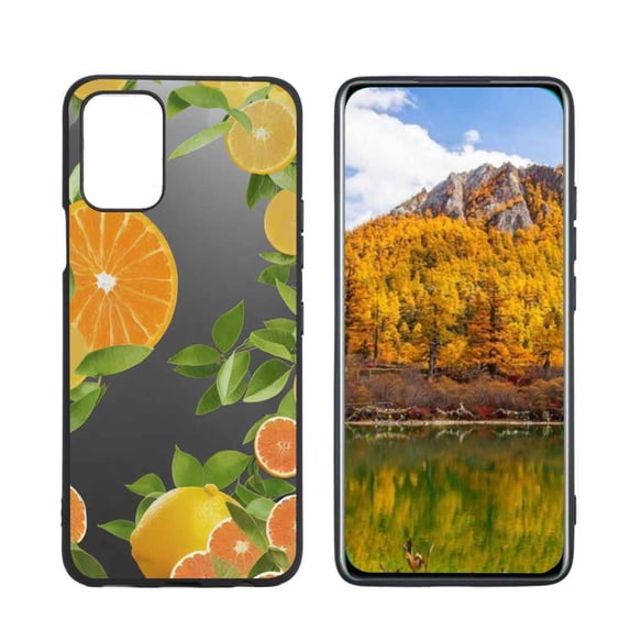 Citrus-Case Phone Case, Degined for LG K62 Case Men Women, Flexible Silicone Shockproof Case for LG K62