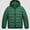 Green, variant on Teylalorva Boy's Outerwear Jackets Hooded Puffer Coat Vertical Zip Lightweight Down Cotton Warm Winter(1-12) Yellow Size 2T