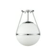 thumbnail image 2 of Trade Winds Hammond Semi-Flush Mount Ceiling Light in Chrome, 2 of 6