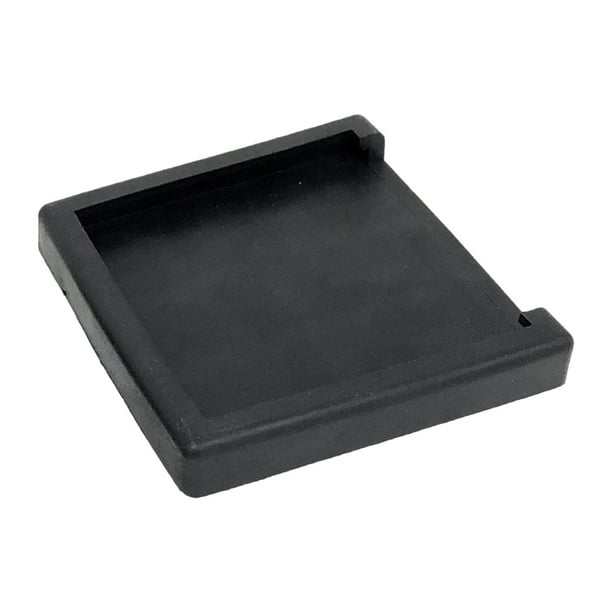 Funda cuadrada para rack de sentadillas, tubo cuadrado, resistente y antideslizante, para muebles, 10 x 10 cm, ideal para gimnasio y hogar.