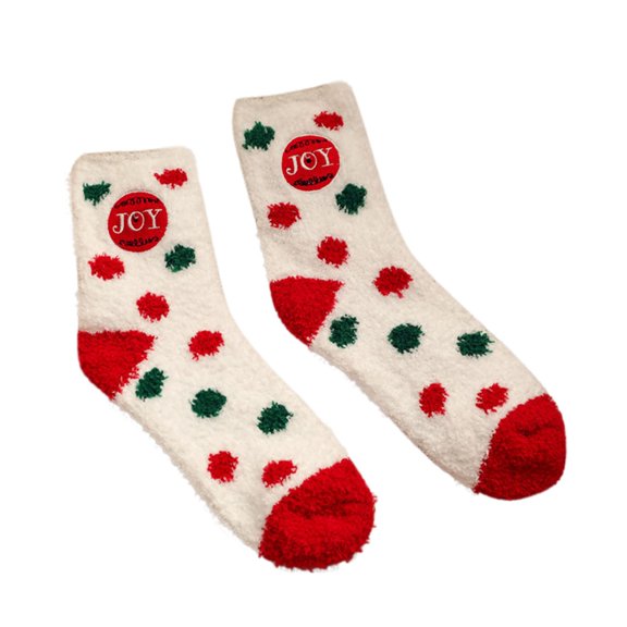 MVRLSH Socks Athletic Casual Breathable Cute Printed Christmas Warm Comfortable Home Socks